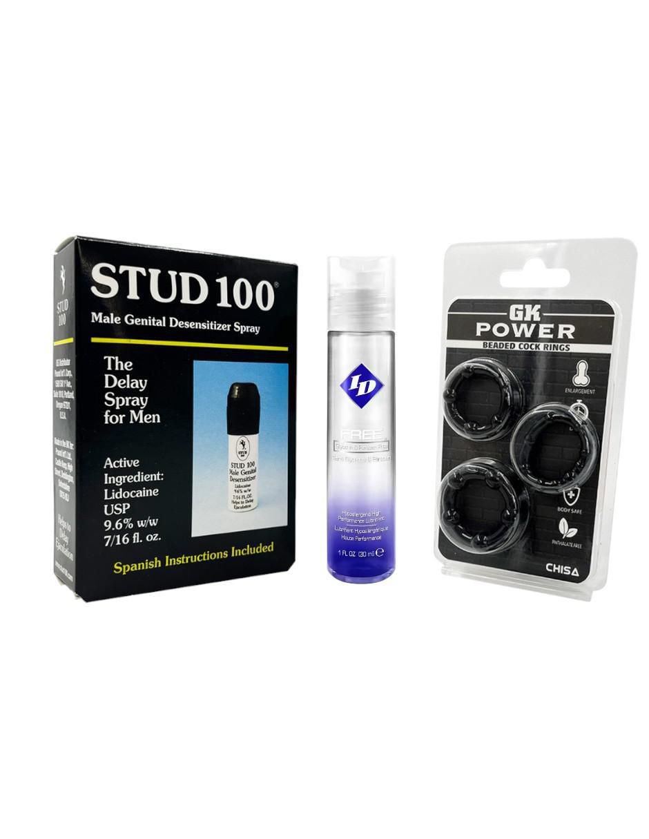 Kit Lubricante íntimo con anillos 2