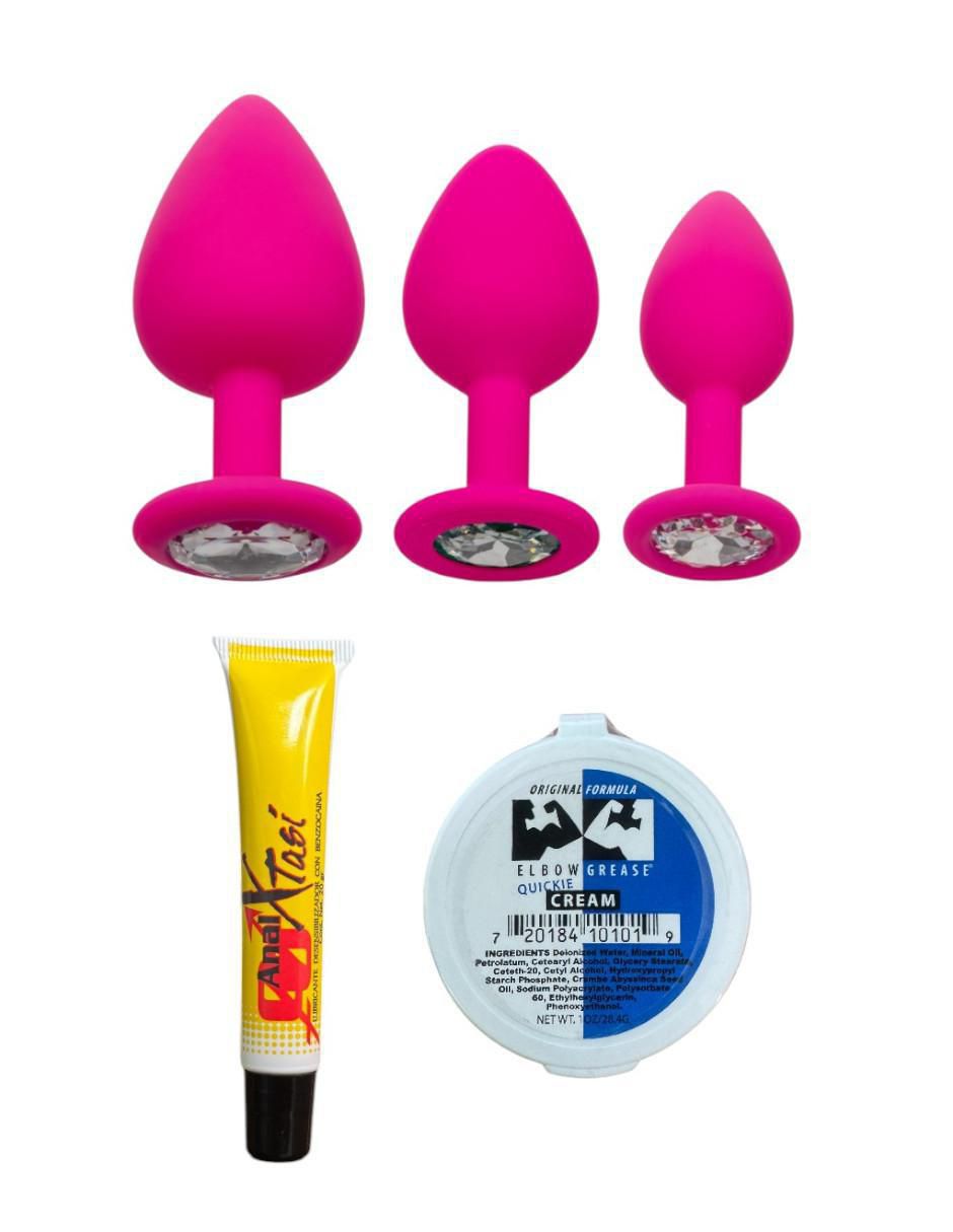 frauen die sich selbst befriedigen Plug Anal con Joyas de bed beek Juguetes Sexuales para Adultos Bolsas de  Terciopelo Paquete de 3 Tamaños (Redondo Negro) : Amazon.es: Salud y  cuidado personal main image 1