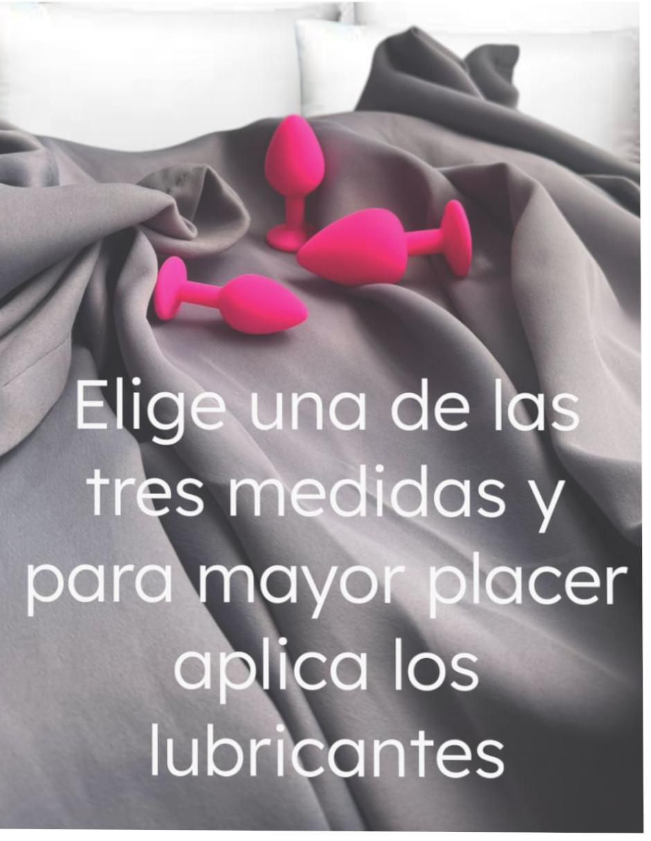 Kit plug anal con lubricante 2