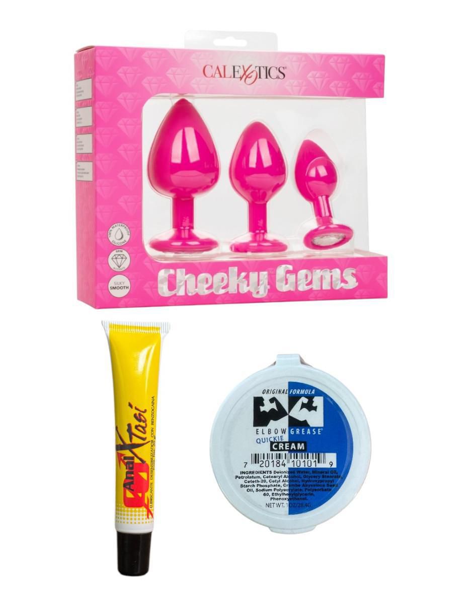 Kit plug anal con lubricante 3