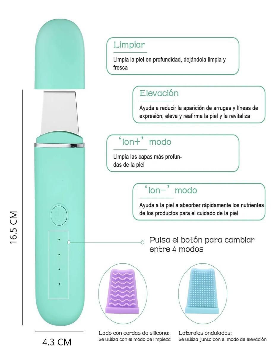 Set limpiador facial para exfoliar 5