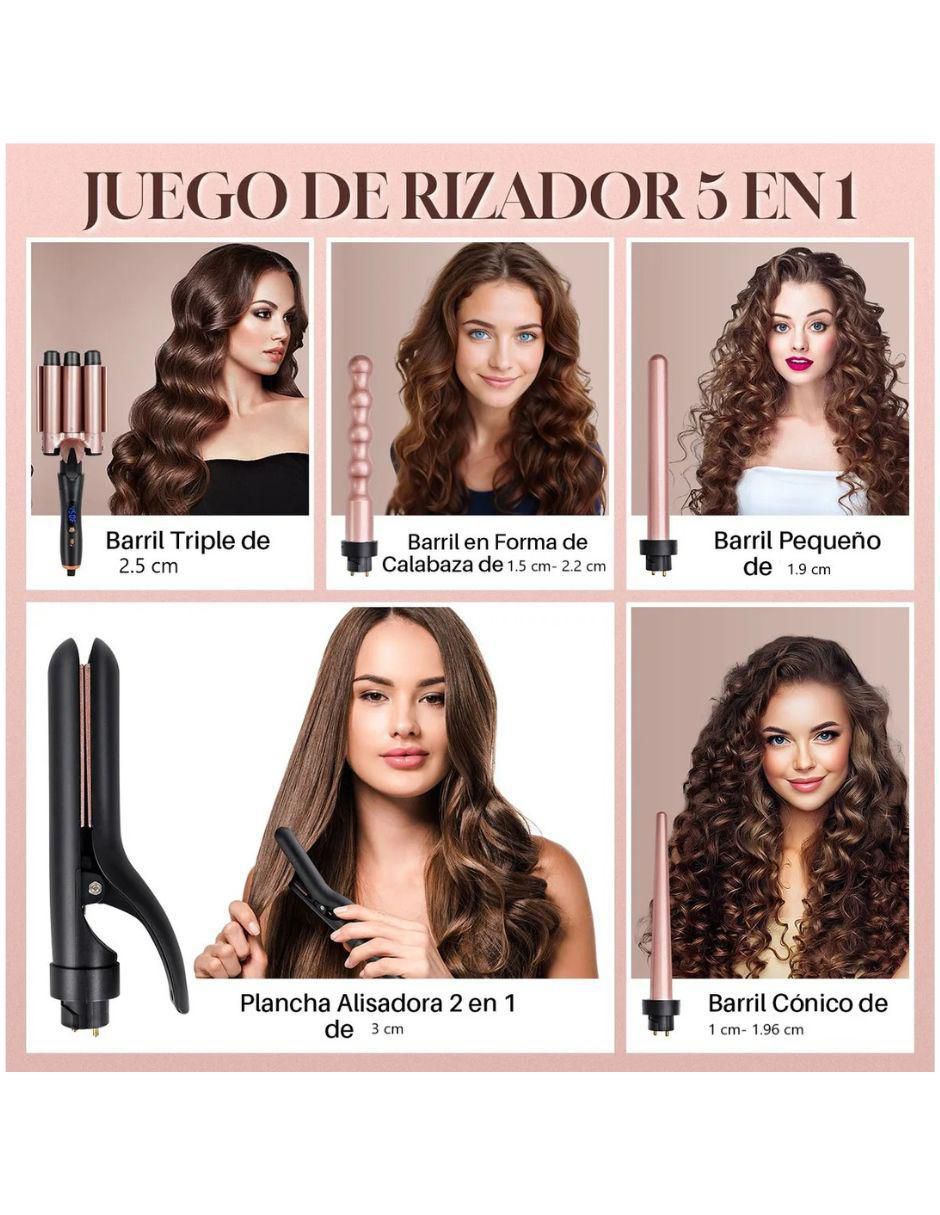 Kit rulos térmicos de cabello de cerámica - iones 3
