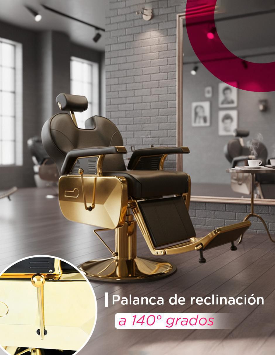 Sillón para barbería Arezzo Bioconfort Giratorio Pro 5