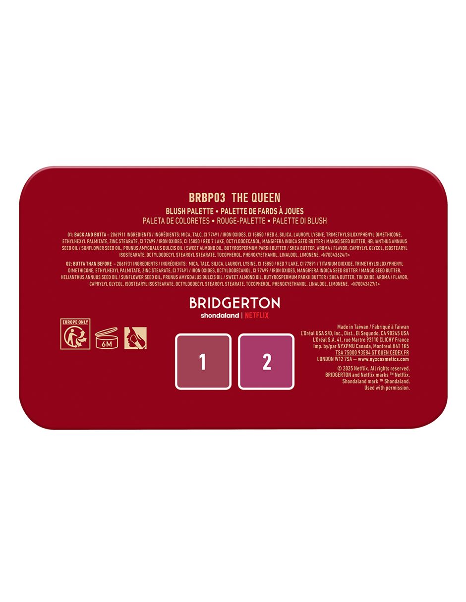 Blush en polvo compacto Bridgerton 25 6