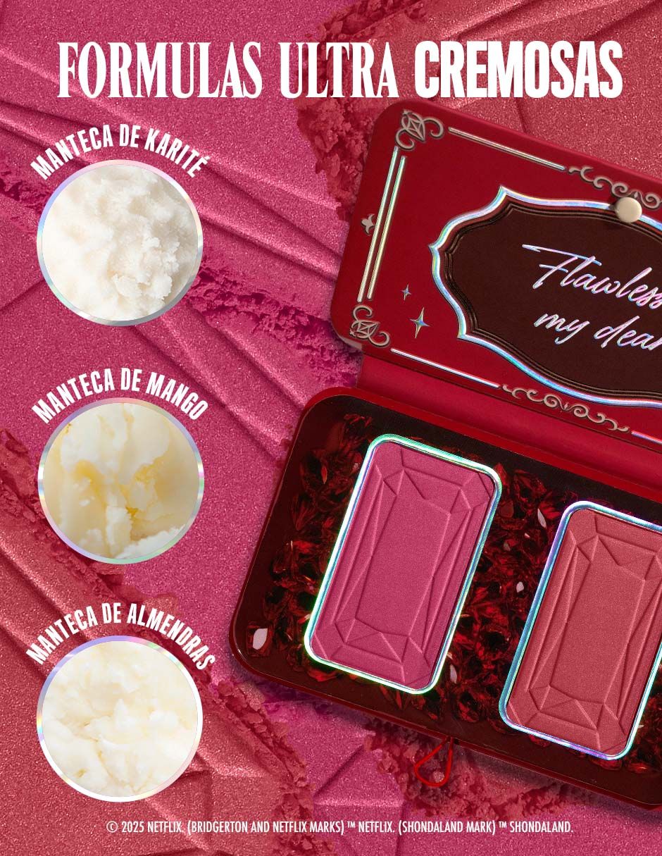 Blush en polvo compacto Bridgerton 25 7