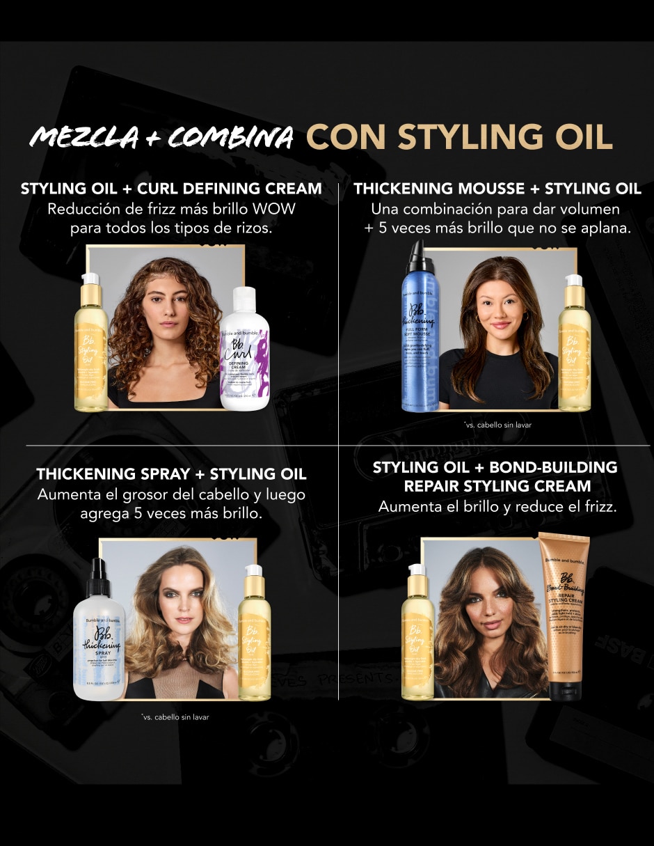 Aceite para cabello seco Styling Oil 120 ml 17