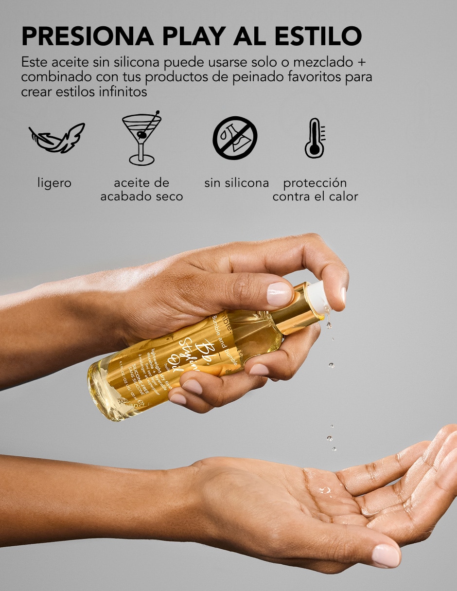 Aceite para cabello seco Styling Oil 120 ml 11