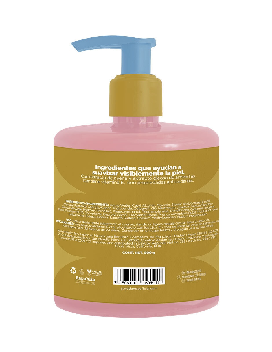 Crema para cuerpo recomendada para hidratar día y noche para todo tipo piel 3