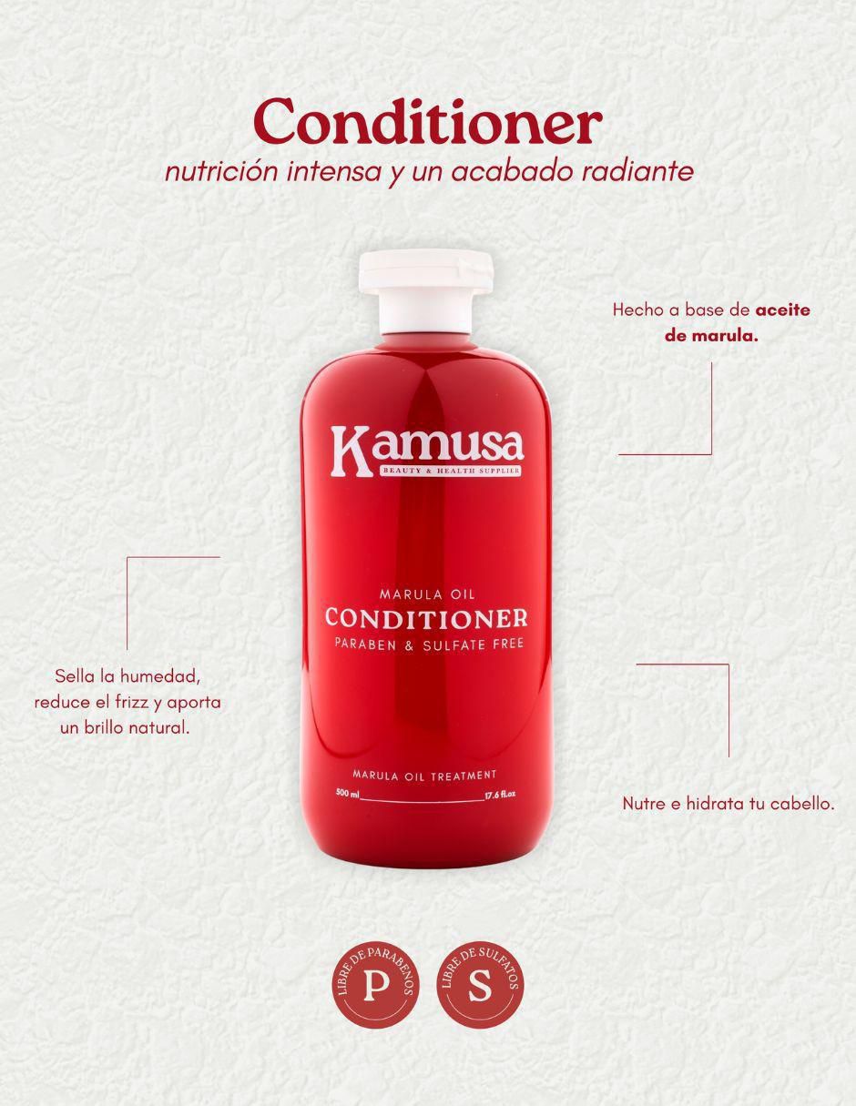 Set capilar Reparación Y Nutrición Profunda Aceite De Marula para todo tipo 2 piezas 5