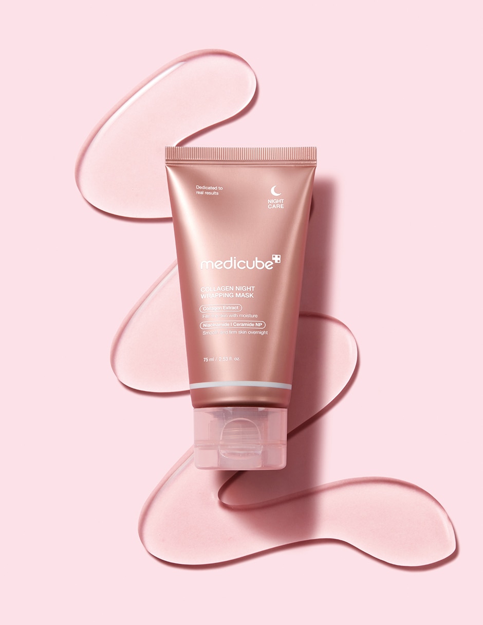 Mascarilla facial Collagen night wrapping mask para hidratar Night Care 75 ml 2