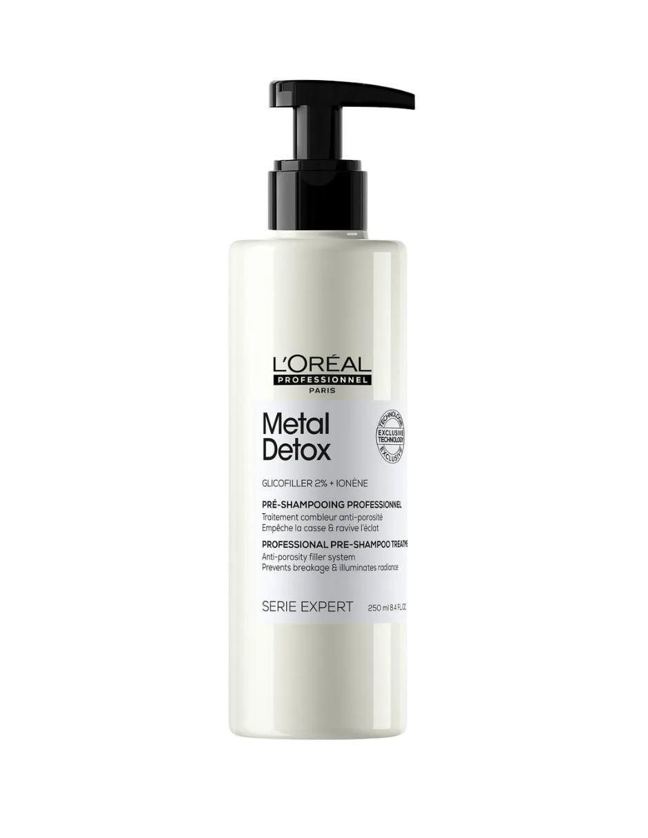 Tratamiento capilar pre-shampoo reparador Metal Detox