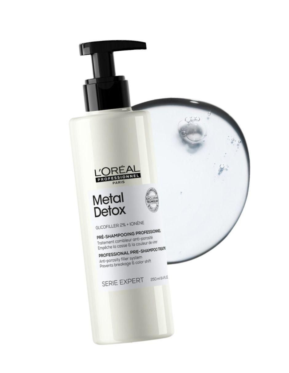 Tratamiento capilar pre-shampoo reparador Metal Detox 2