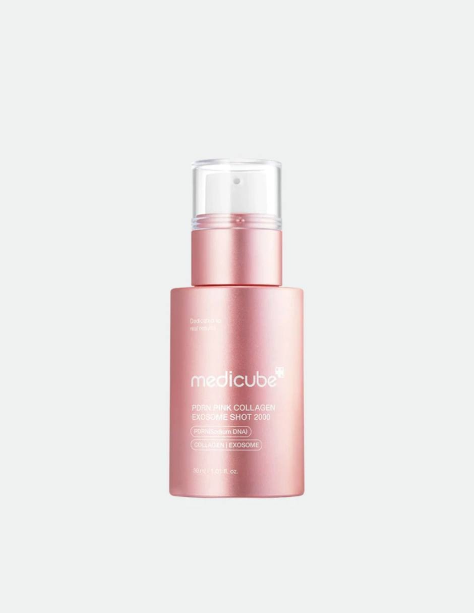 Sérum facial PDRN pink exosome shot serum 2000 PDRN line todo tipo de piel 30ml