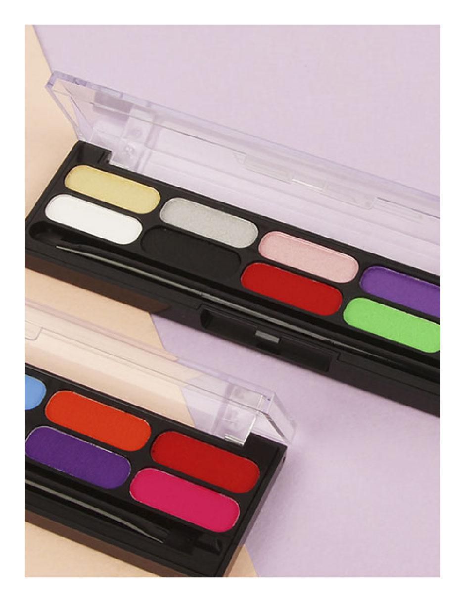 Delineador polvo compacto para ojos mate 4