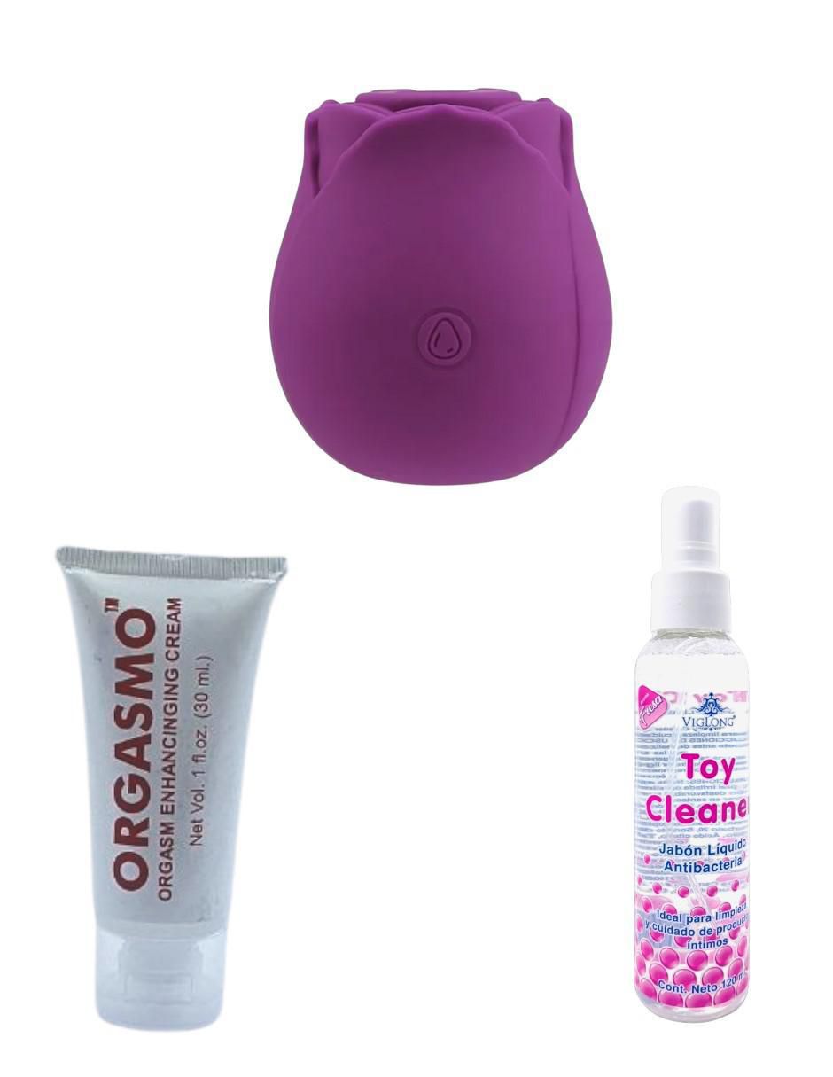 Kit succionador íntimo rosy 1
