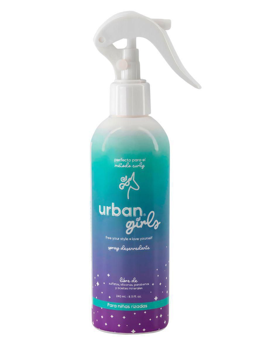 Spray para cabello rizado desenredante para niña 240 ml