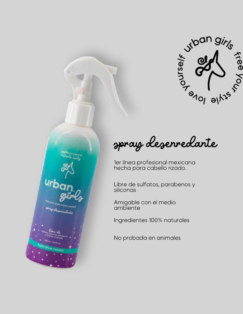 Spray para cabello rizado desenredante para niña 240 ml 3
