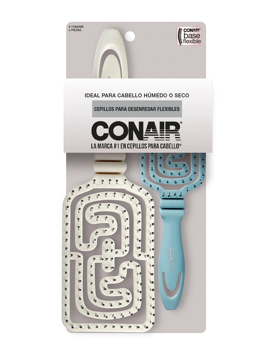 Cepillo para cabello de plástico 2