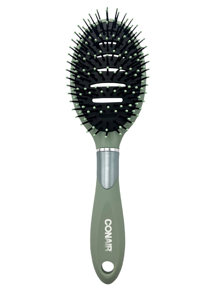 Cepillo para cabello de plástico