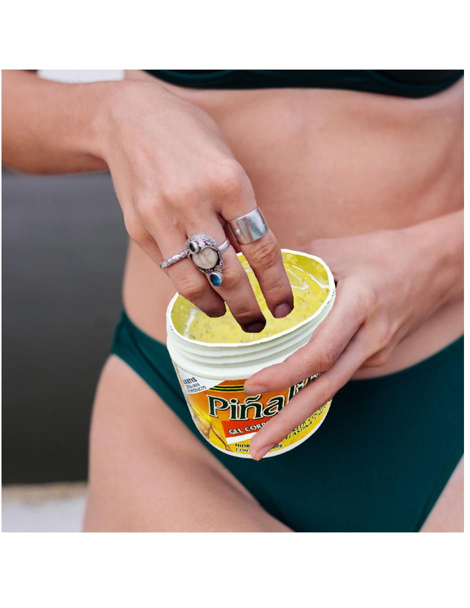 Kit gel corporal reafirmante Gel piñalife & té sin kilos 2