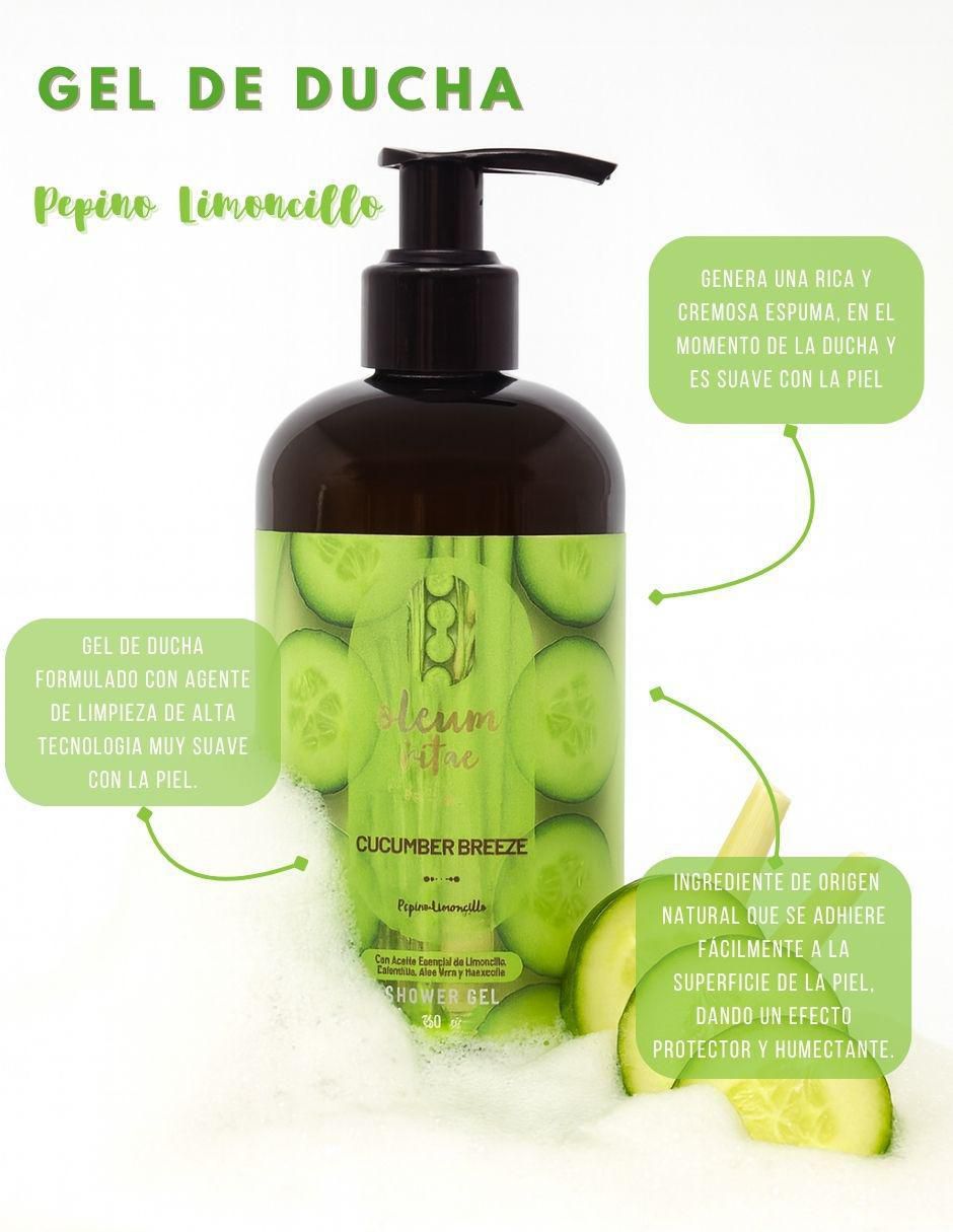 Gel corporal hidratante Cucumber breeze 3