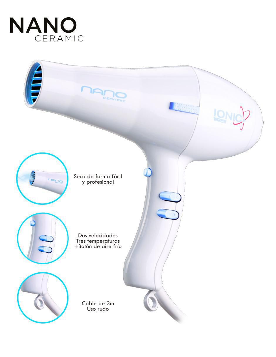 Secadora de cabello NAN-I B 3