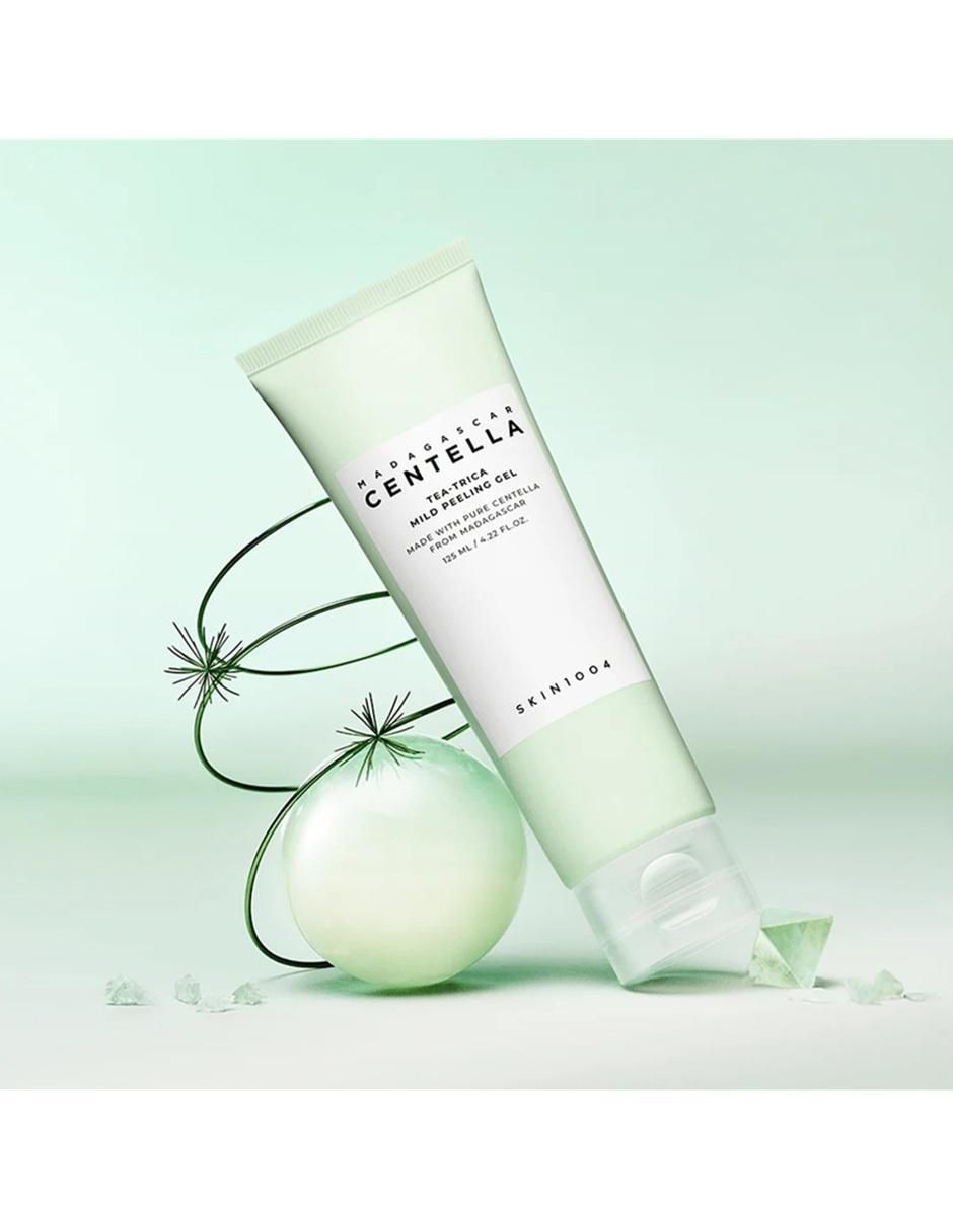 Limpiador facial Madagascar centella tea-trica mild peeling para exfoliar 4