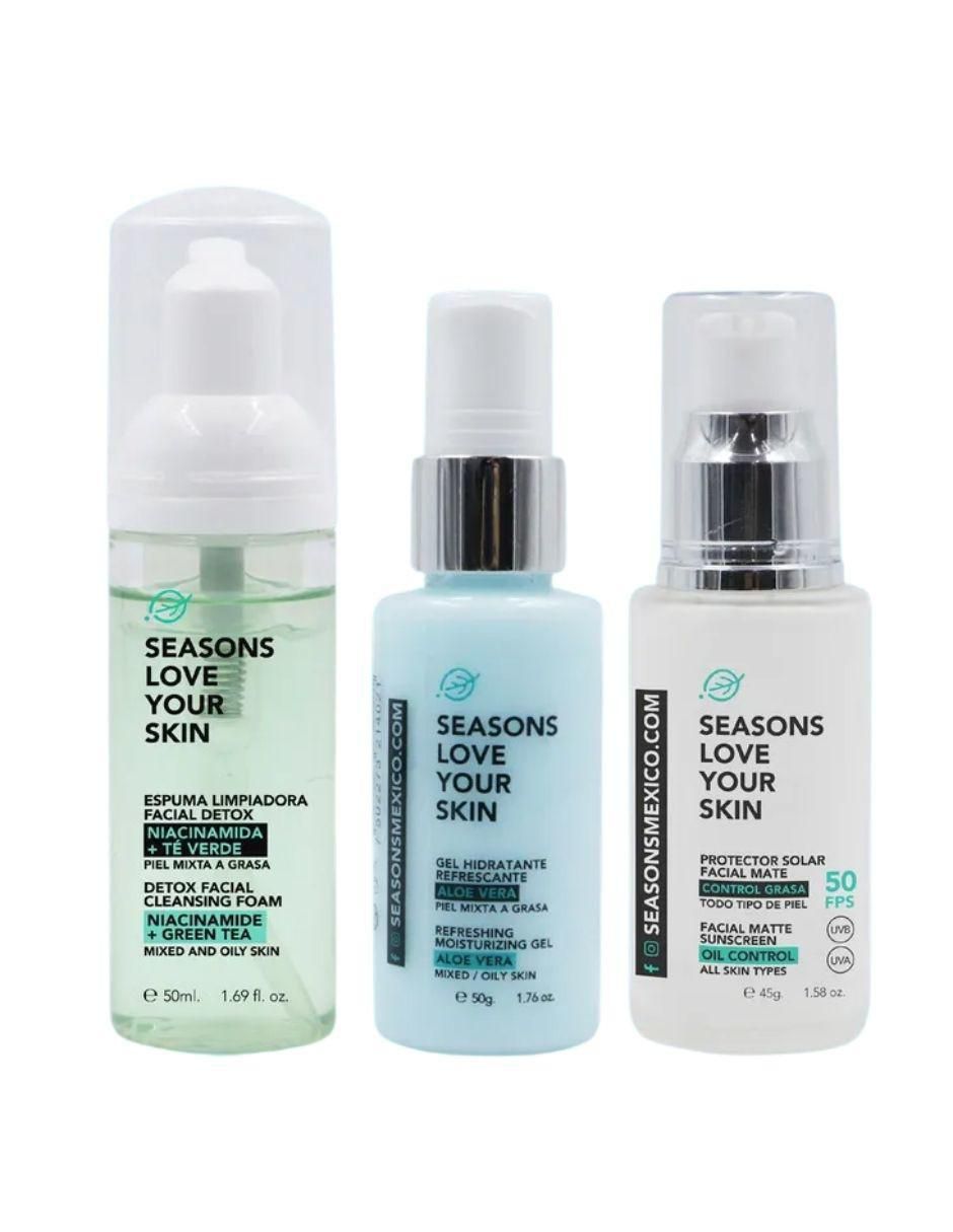 Kit tratamiento facial antiacné y control grasa 2