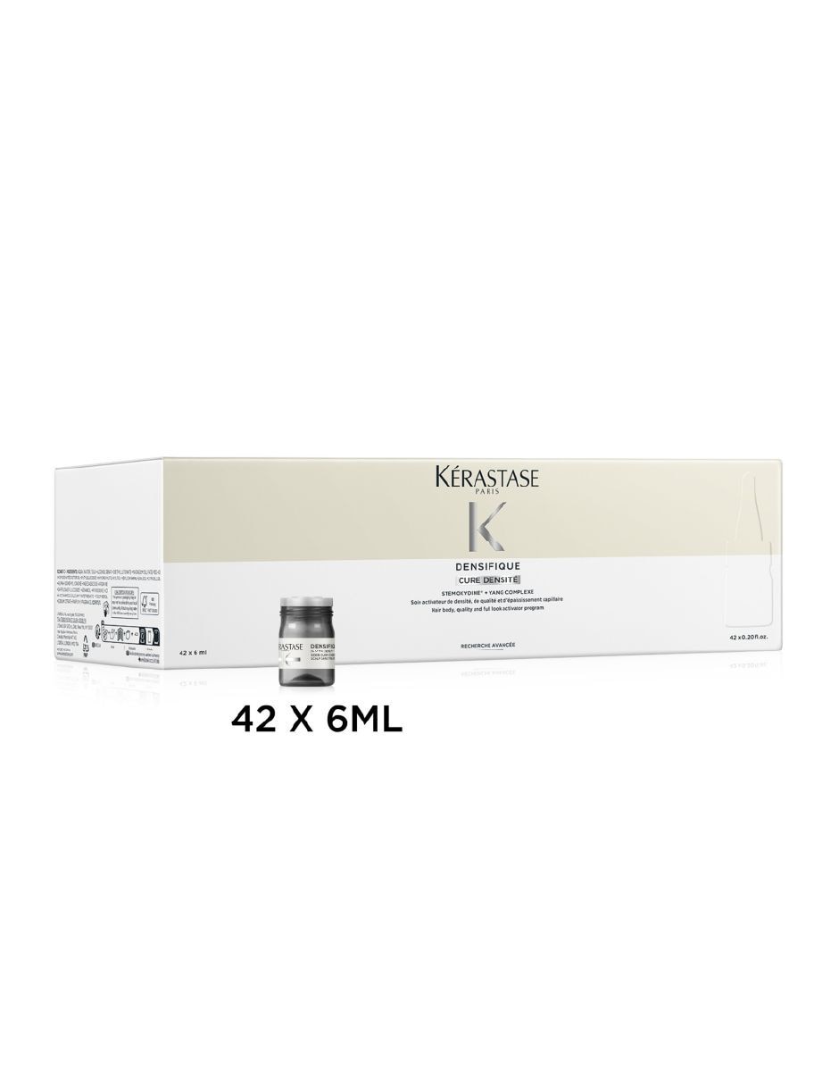 Tratamiento para cuero cabelludo densificante para mujeres cure femme 42x6ml voluminizante