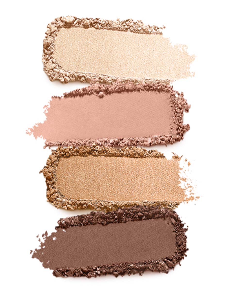 Paleta de sombras 4 tonos para ojos 3