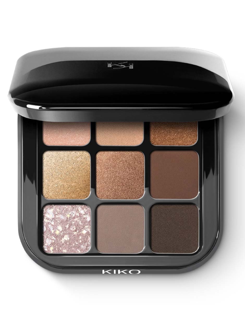 Paleta de sombras 9 tonos para ojos Kiko Milano