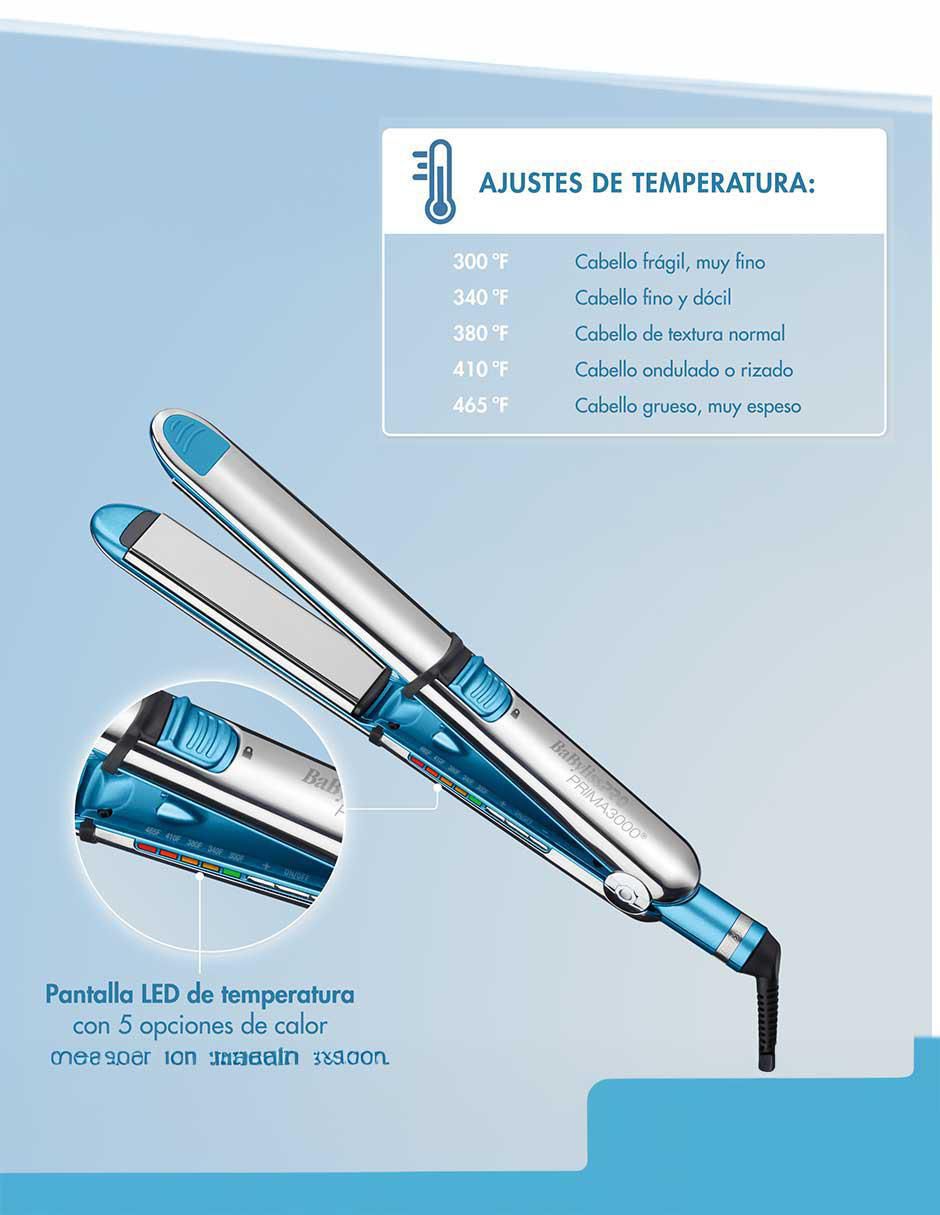 Alaciadora BNT3100TUC placas de nano titanium 4