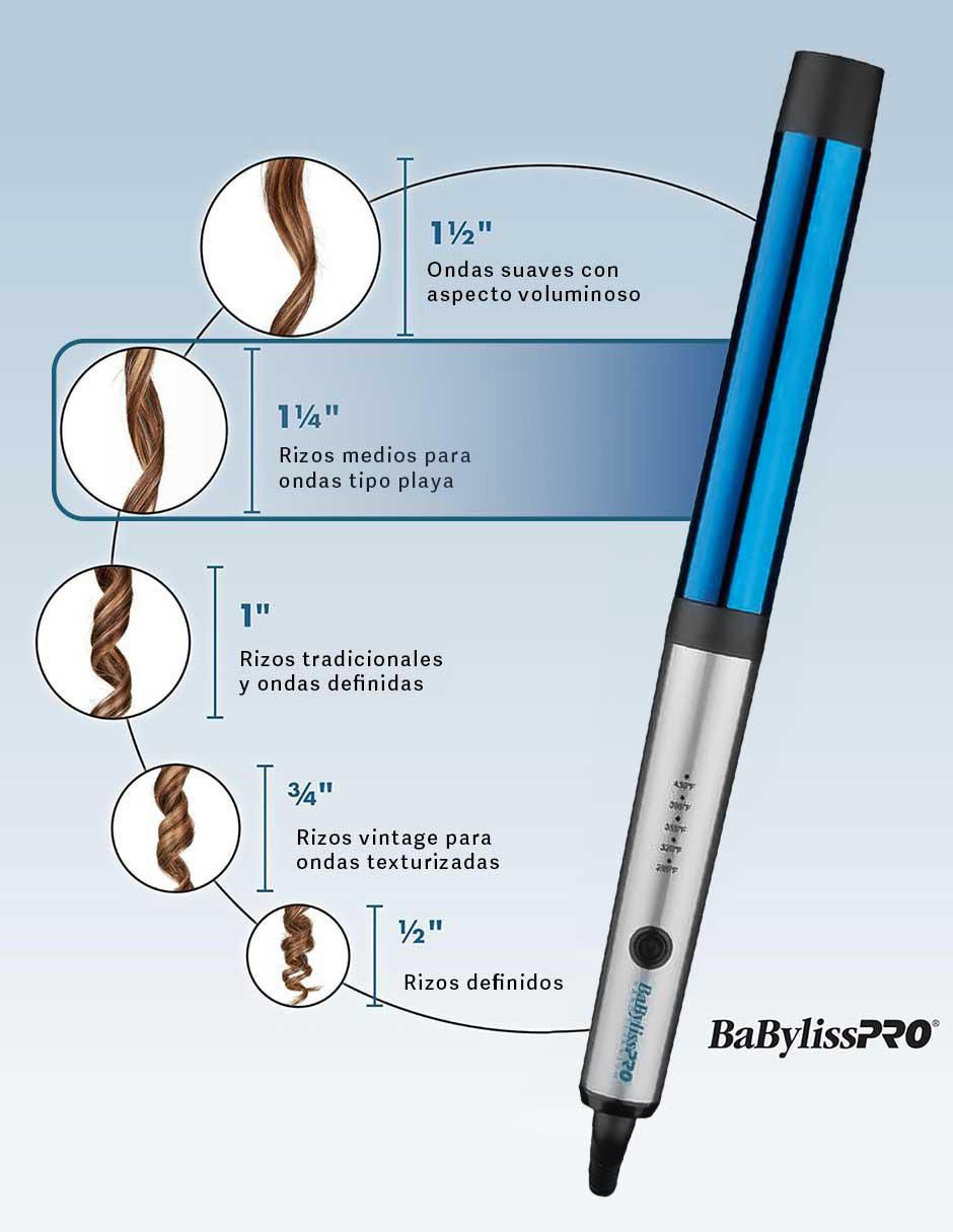 Rizadora de cabello BNTW125NUC 32 mm de nano titanium 5