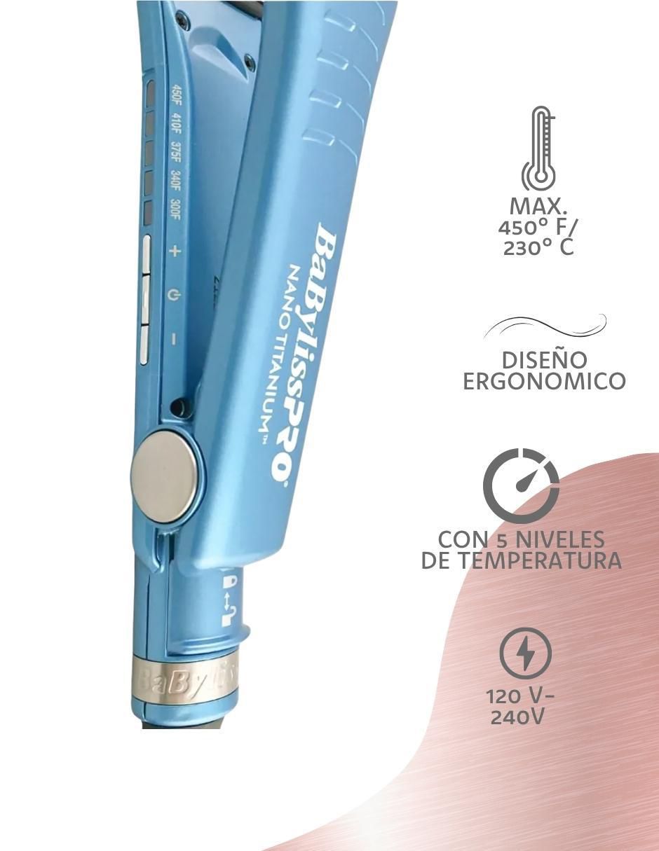 Alaciadora Bnt4093 placas de nano titanium 3