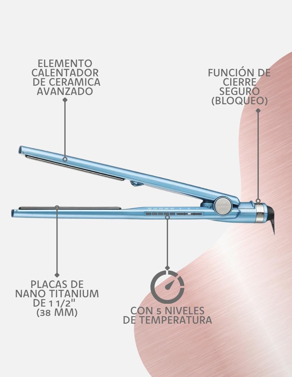 Alaciadora Bnt4093 placas de nano titanium 7