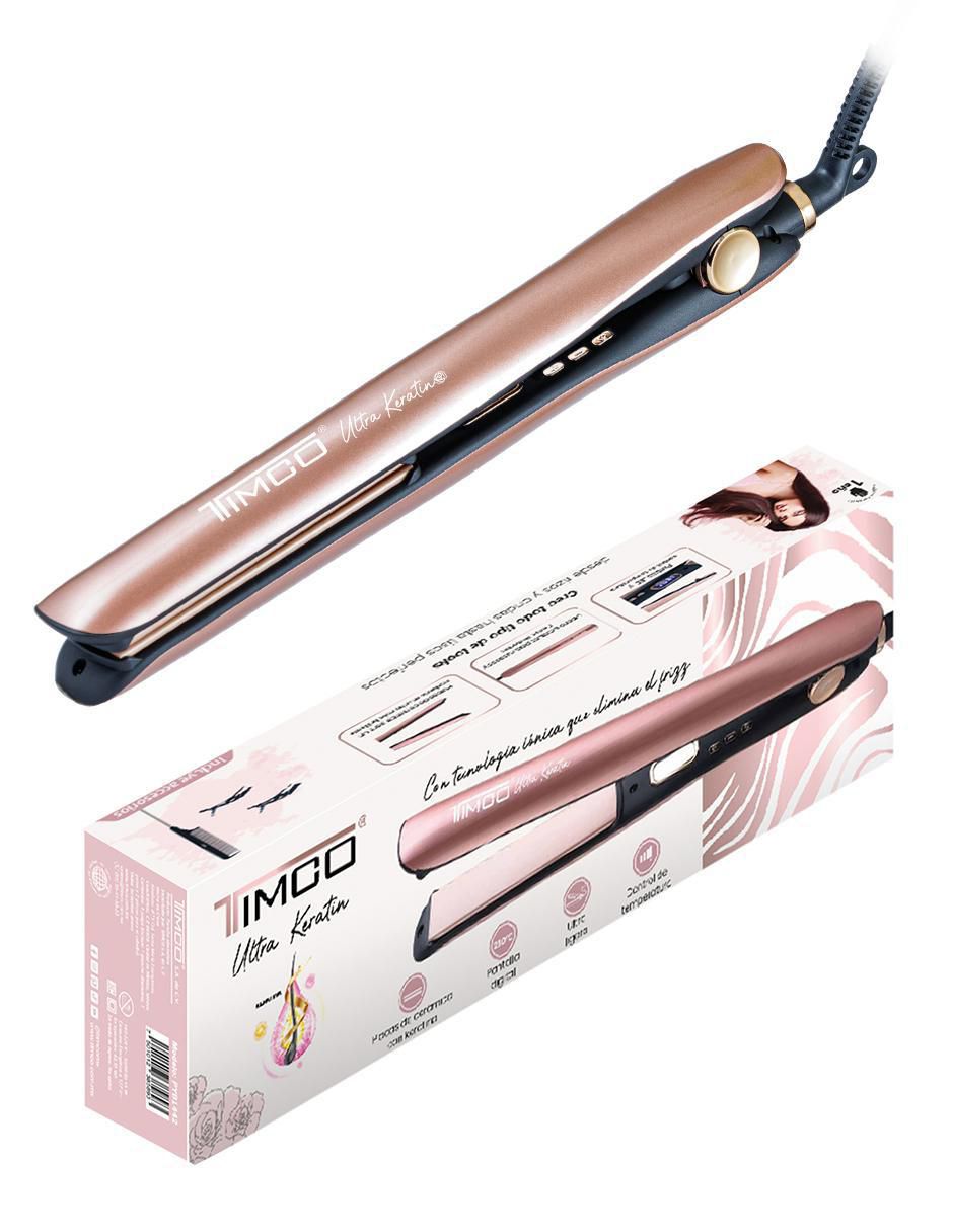 Alaciadora Keratin PYB1442 placas de cerámica 3