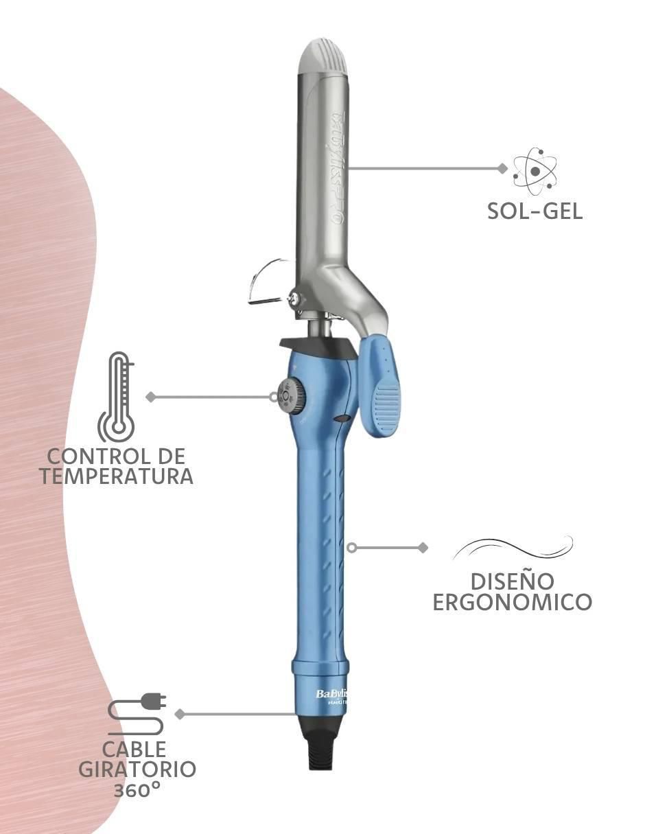 Rizadora de cabello BNT100S de nano titanium 4