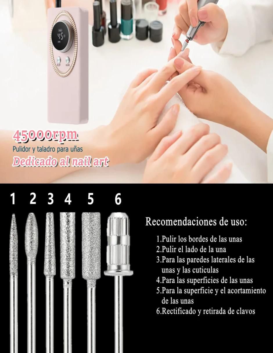 Set manicure eléctrico 5