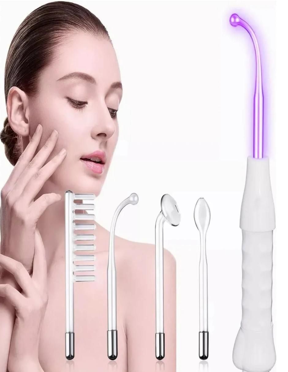 Tratamiento facial máquina terapia facial alta frecuencia portátil antiedad 3