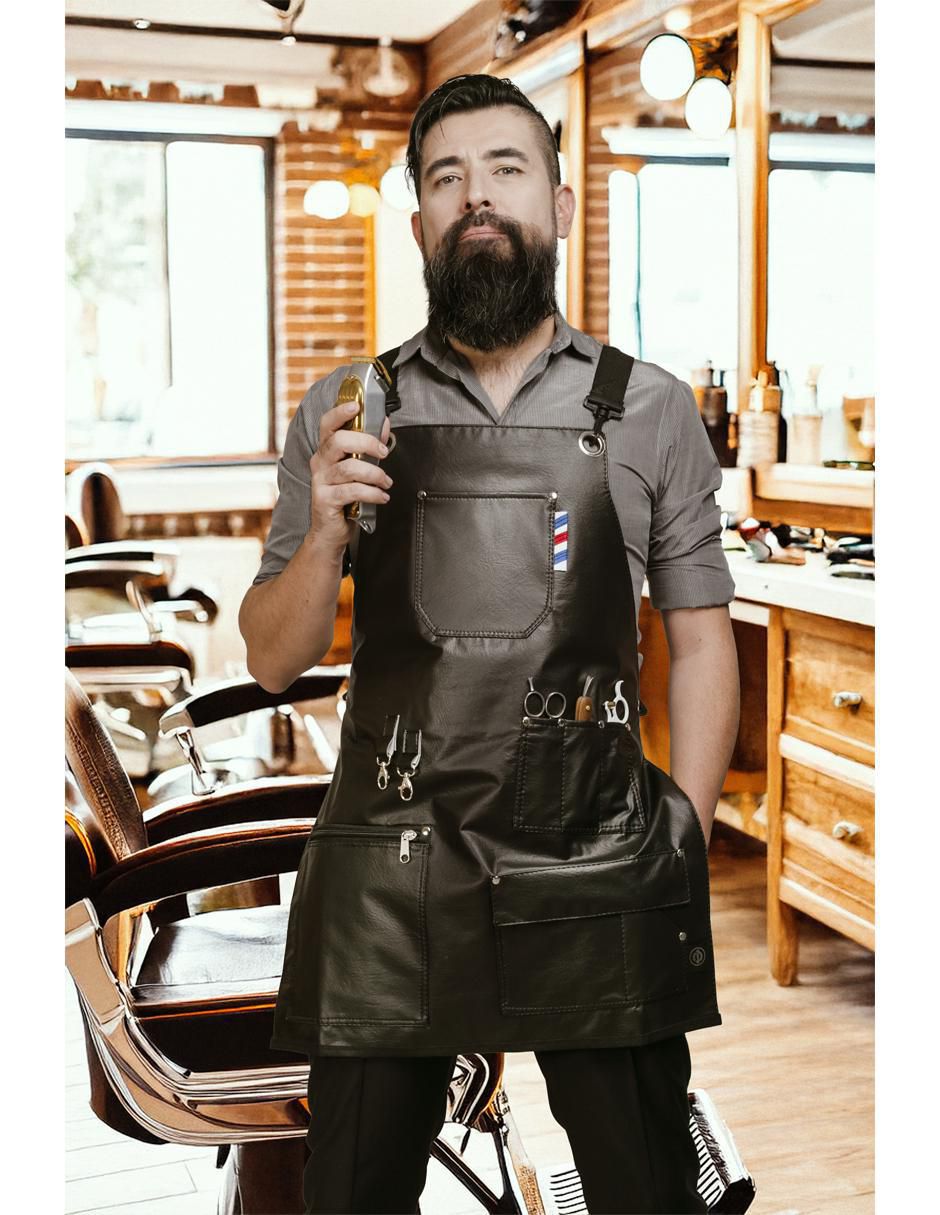 Mandil completo para barbería 12