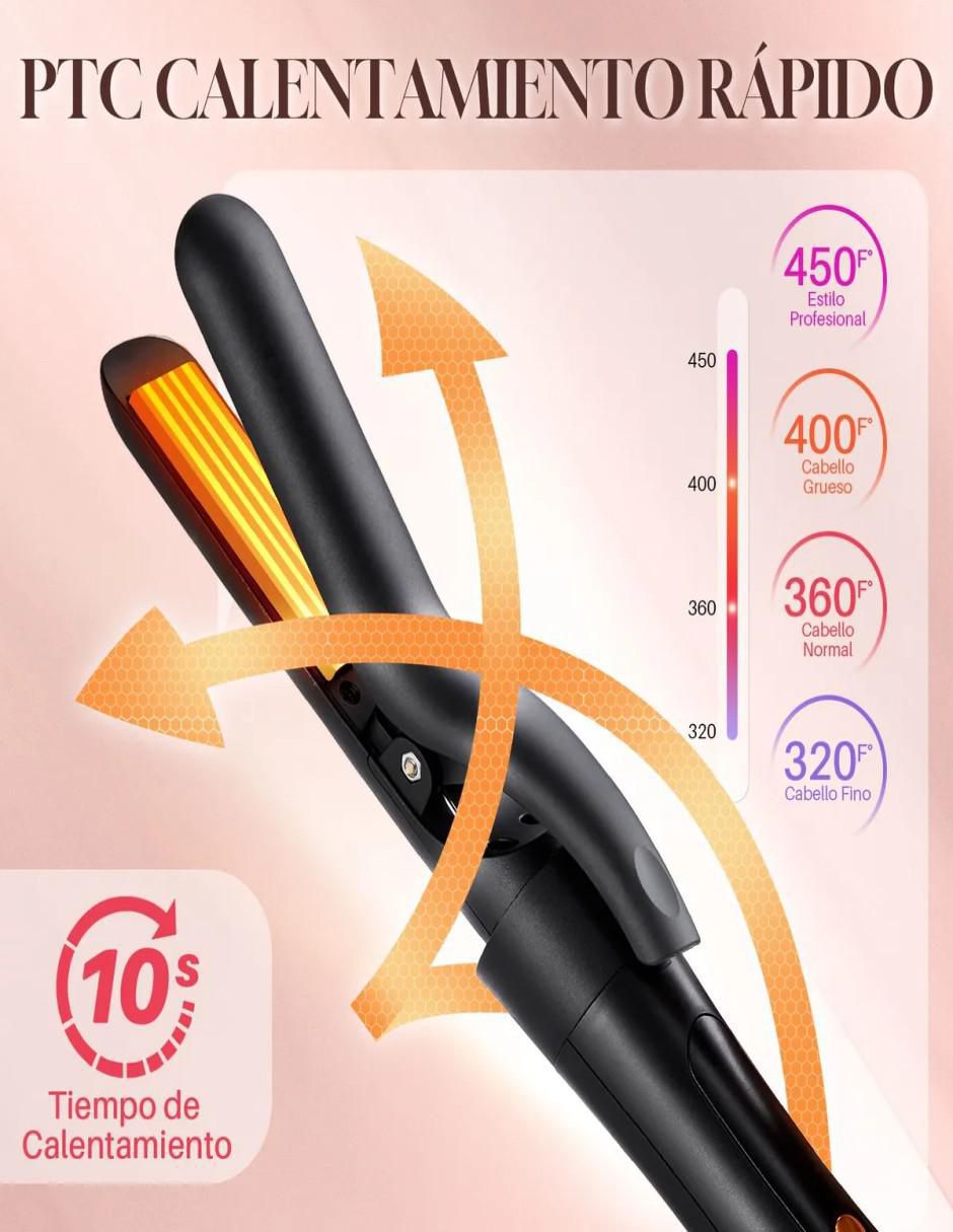 Kit rulos térmicos de cabello múltiple de cerámica 2