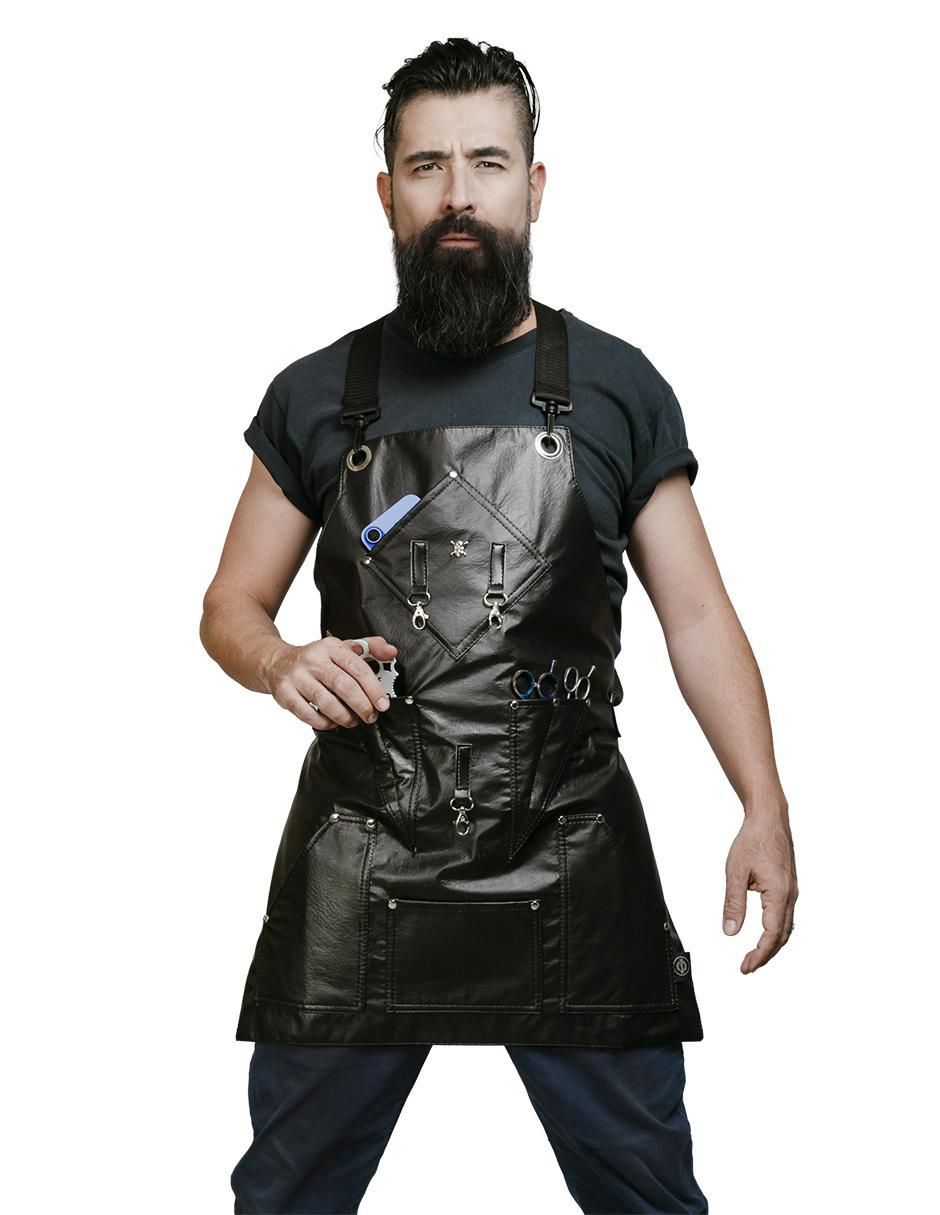 Mandil completo para barbería 4