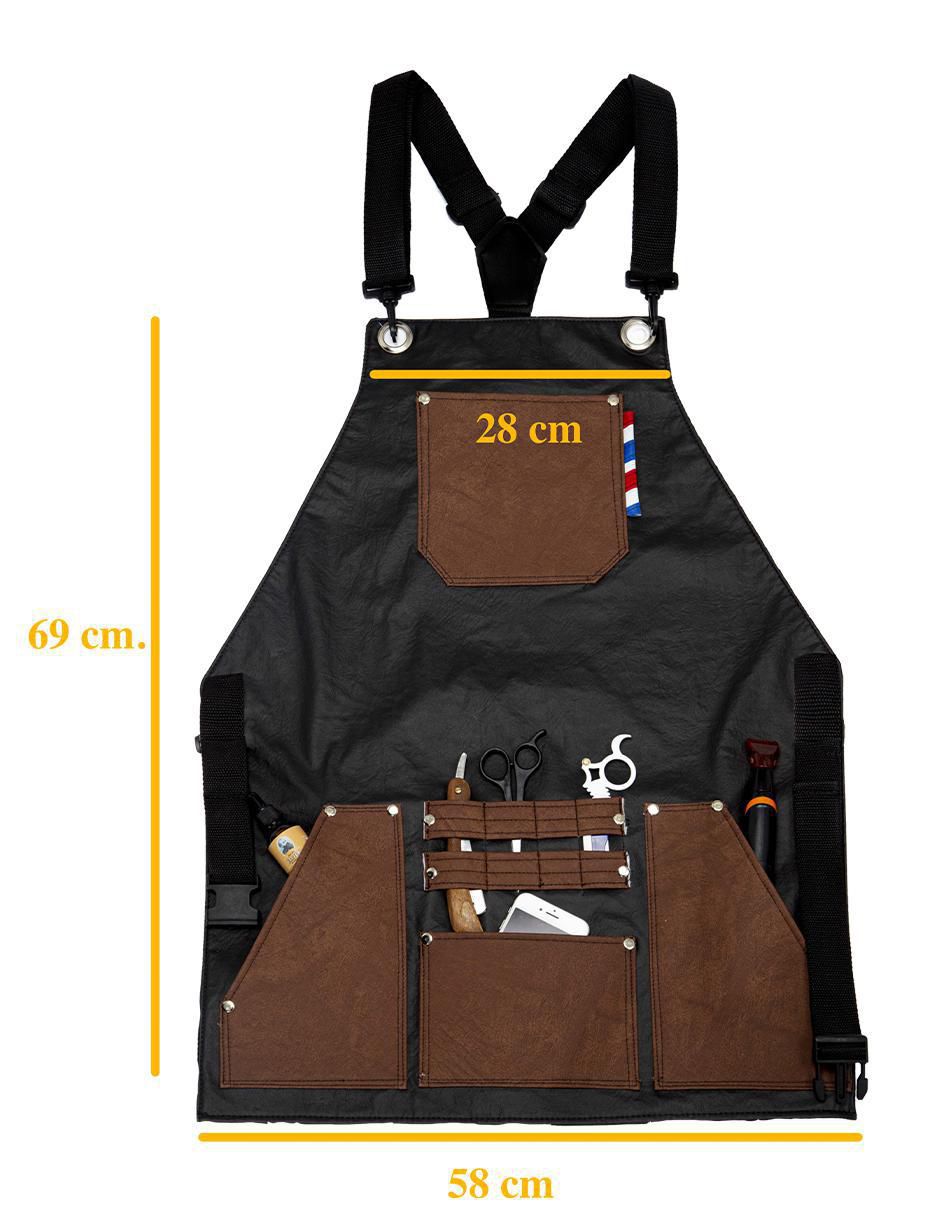 Mandil completo para barbería 14