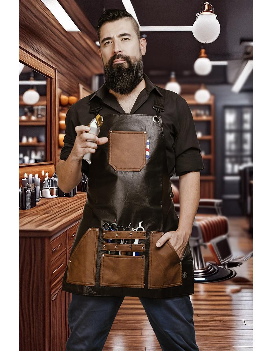 Mandil completo para barbería 3