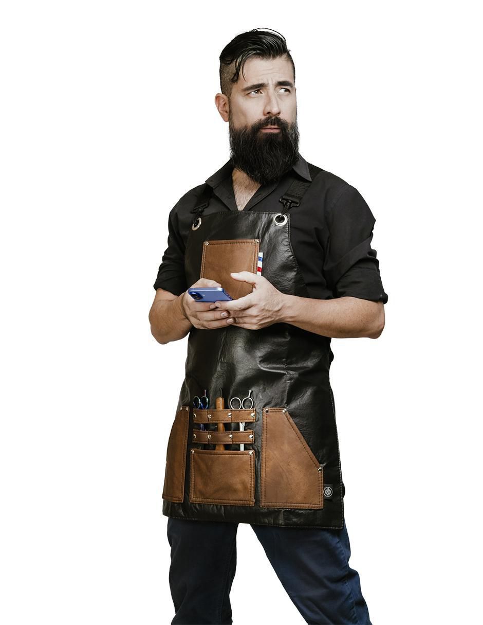 Mandil completo para barbería 4