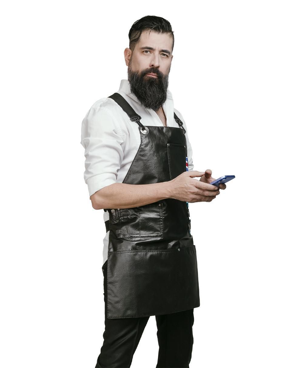 Mandil completo para barbería 11