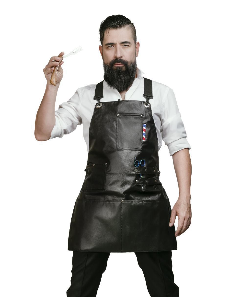 Mandil completo para barbería 4