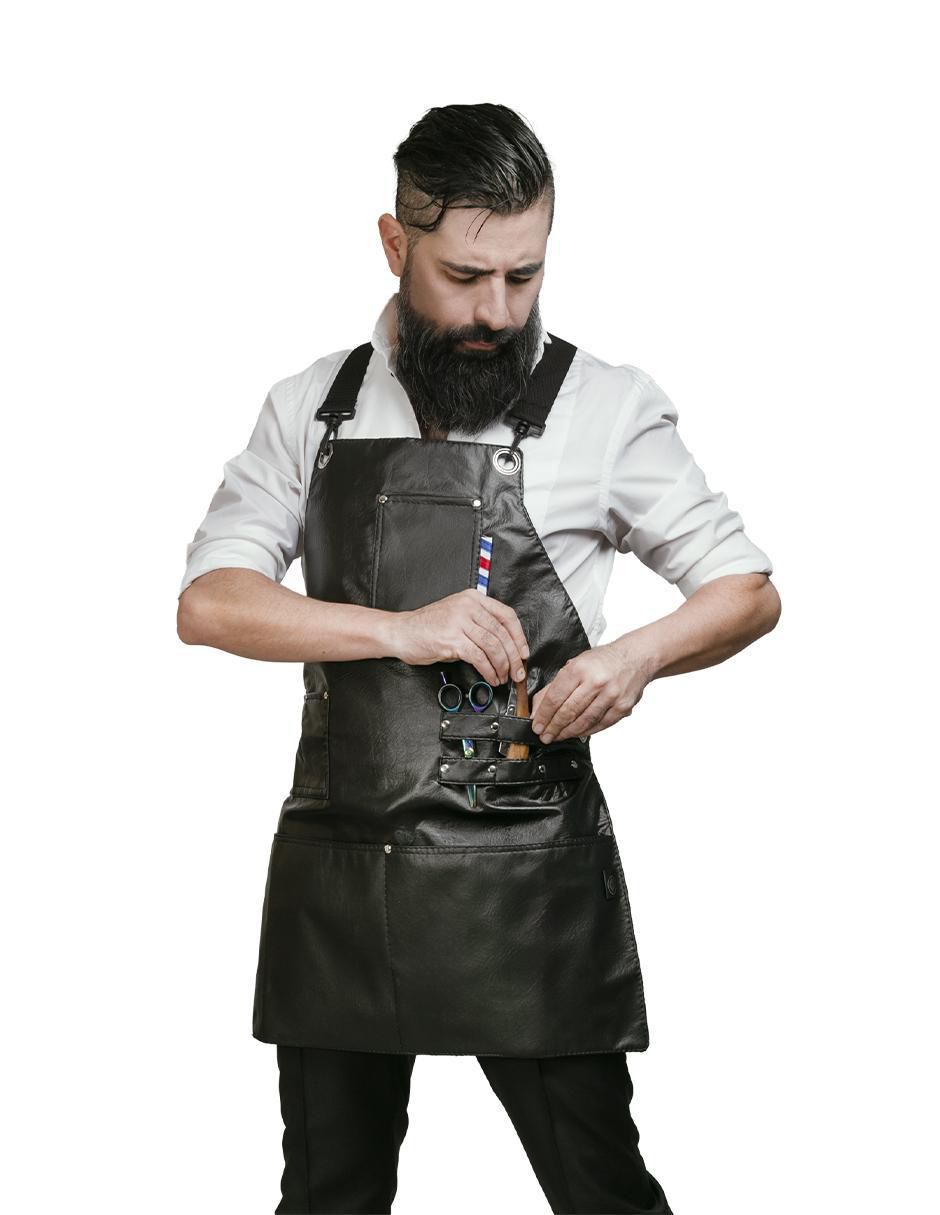 Mandil completo para barbería 8