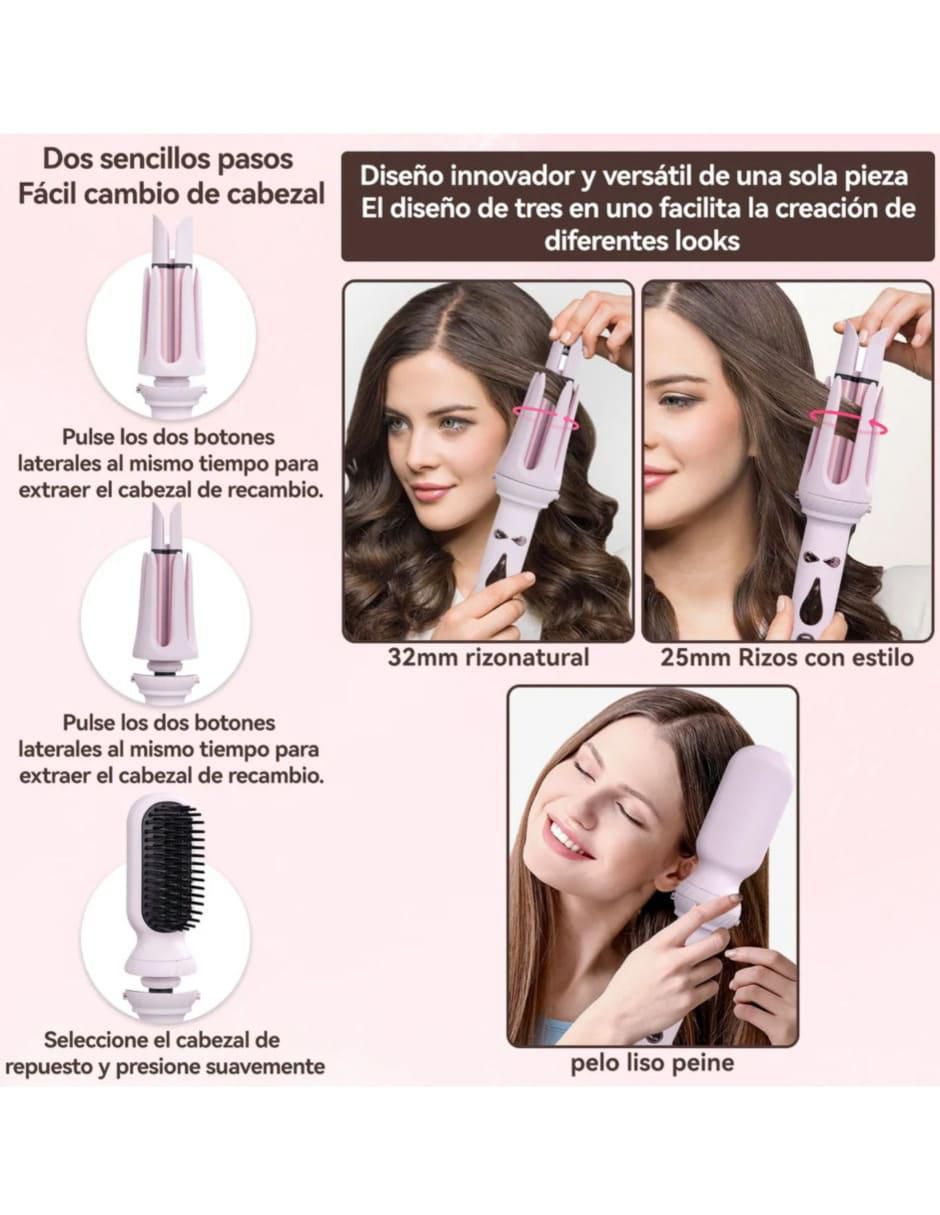 Rizadora de cabello de cerámica - turmalina 5
