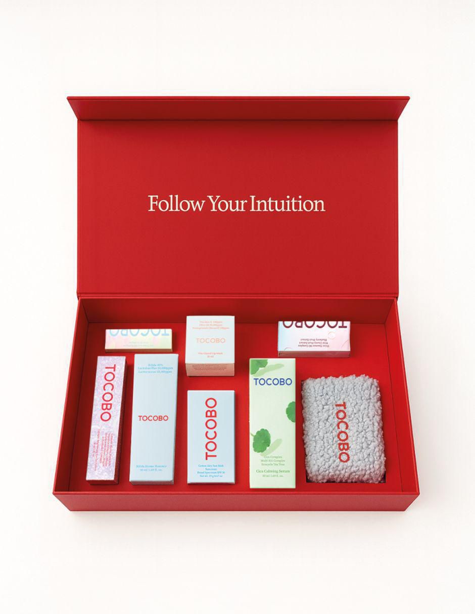 Set tratamiento facial Glow & Moist Beauty Box Skincare Coreano hidratante 4
